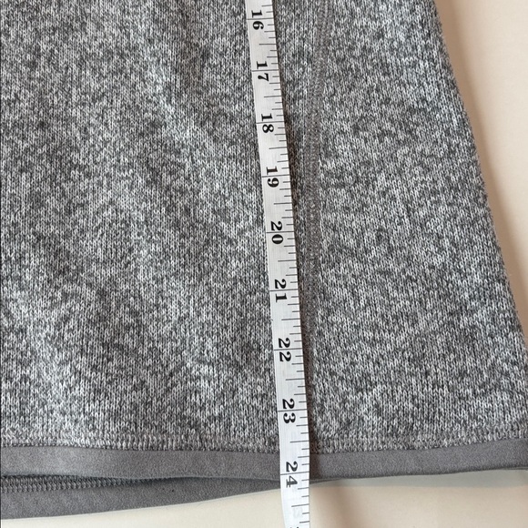 Patagonia Gray Better Sweater Quarter Zip Pullover Size Small - Picture 7 of 9